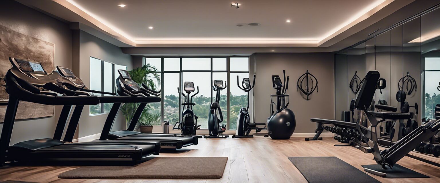 Home gym facilities