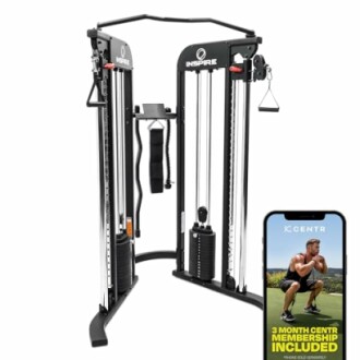 Inspire fitness cable machine with Centr membership offer