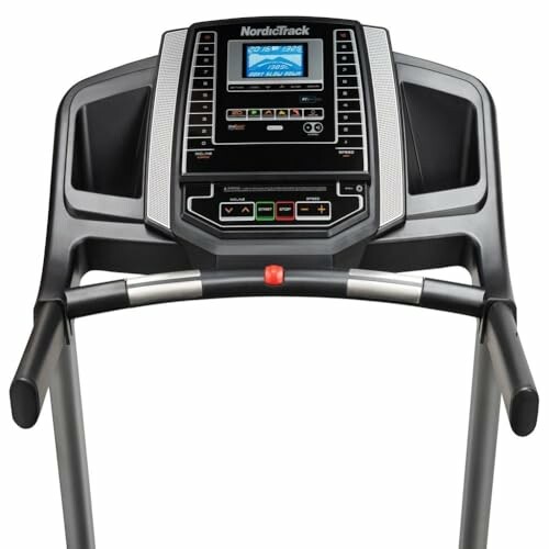 NordicTrack treadmill console with display and controls